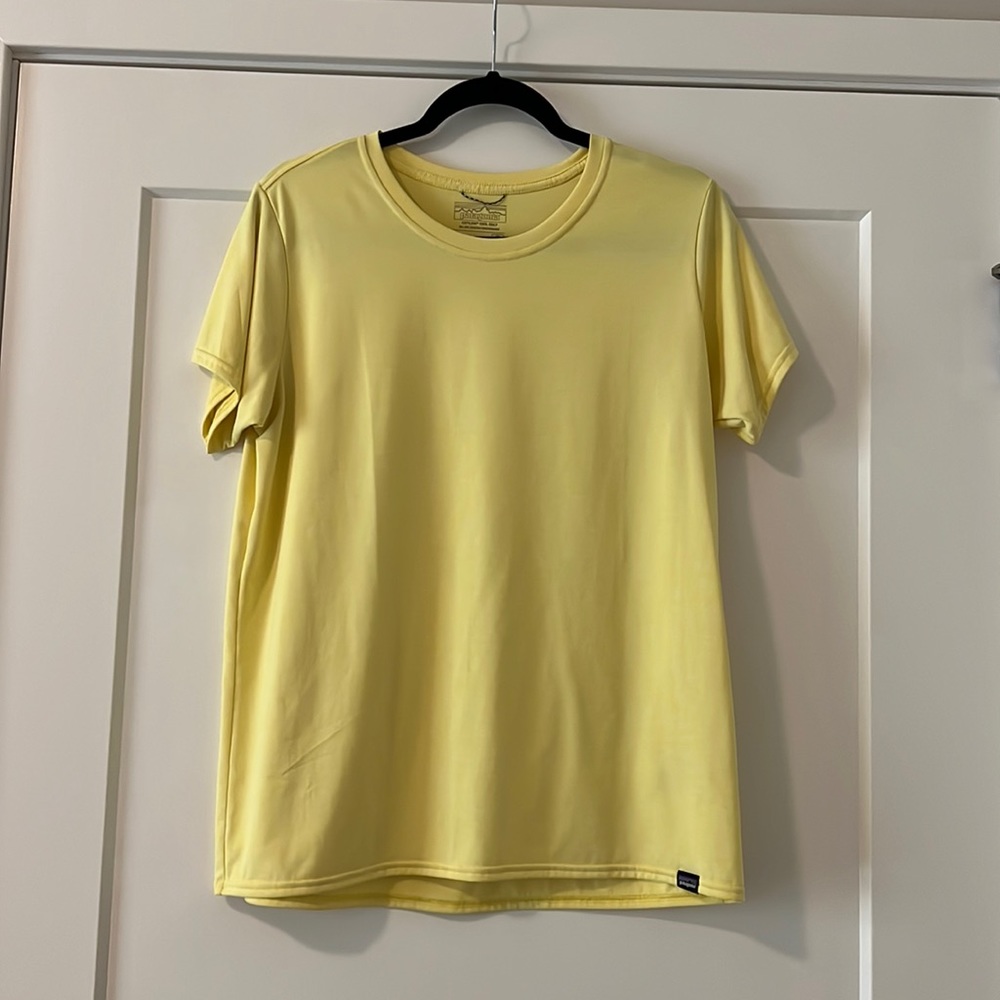Patagonia Yellow Short Sleeve Tee